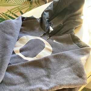 XL Nike Sweatshirt with Windbreaker Hood - Omicron Logo